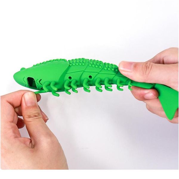 

1pc pet toothbrush cat shrimp toothbrush pet eco-friendly sile molar stick teeth cleaning toy bad breath tartar te sqcarg