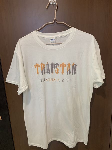 

t shirt 2022 spring and summer trend with the same hip-hop retro print short-sleeved tshirt for men and women trapsta, White;black