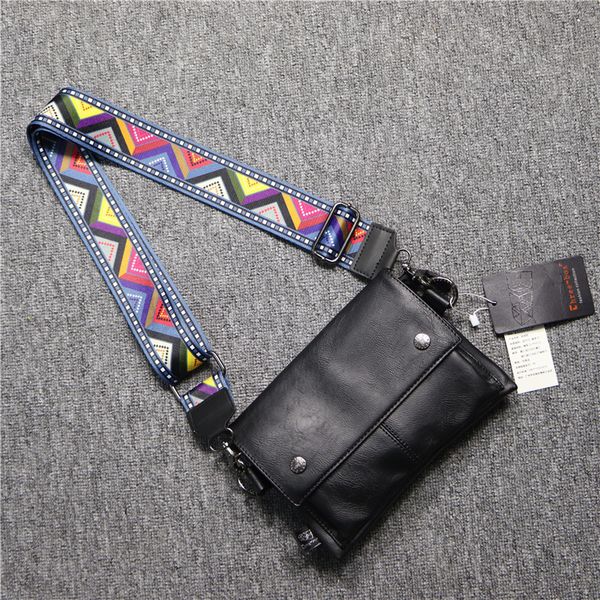 

bolsa dos homens do desenhista correia da forma minimalista hip hop viagem de ombro esporte 2k01