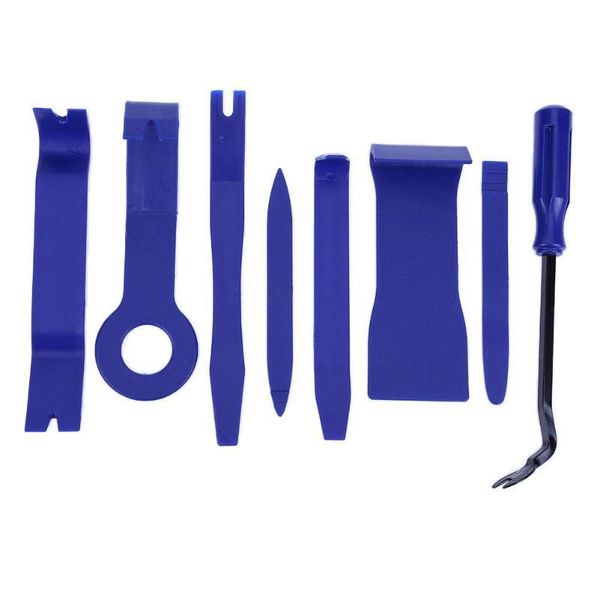 

professional hand tool sets 8pcs auto car radio panel interior door clip pry trim dashboard removal opening set diy repair kit