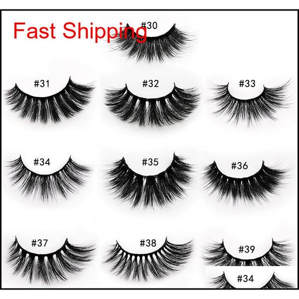 

20 pcs lashes in bulk mix 3d mink lashes wholesale eyelashes natural mink eyelashes wholesale false eyelashes makeup lashes 3qg0d, Silver