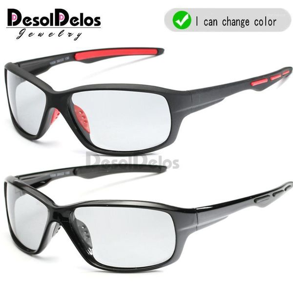 

sunglasses 2021 pochromic polarized men classic pilot metal frame sun glasses women chameleon day night driving sunglass1, White;black