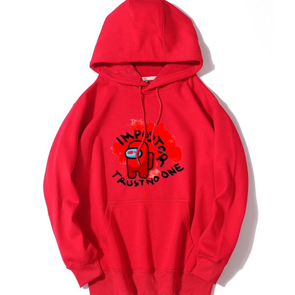

new video game among us hoodies men impostor graphic anime streetwear cartoon sweatshirt sudadera hombre among us hip hop c0127, Black