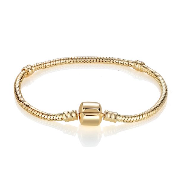 

snake chain bracelet designer bracelet luxury jewelry women bracelets premium brass gold-plated bracelet never fade charm bracelets 16-21 cm, Black