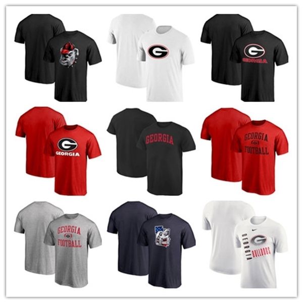 

georgia bulldogs midnight mascot summer round collar short sleeve tee shirt campus t shirt size s-3xl ing, Gray;blue