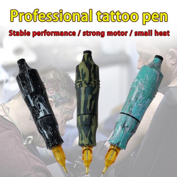 

tattoo guns kits permanent makeup eyebrow beauty lips cartridges needles machine pen strong motor small heat 3 colors
