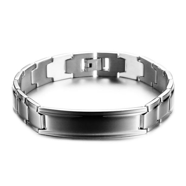 

тангин панк здоровый браслет из нержавеющей стали эластичное здоровье баланс турмалин германиевый браслет мужчины по уходу ювелирных изделий