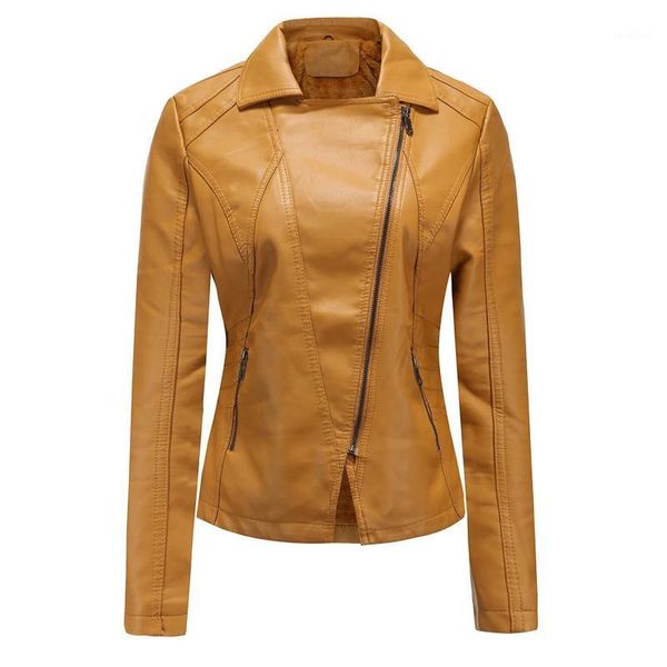 

autumn winter women faux leather jackets casual loose soft pu motorcycle punk leather coat female zipper rivet outerwear coats1, Black;brown