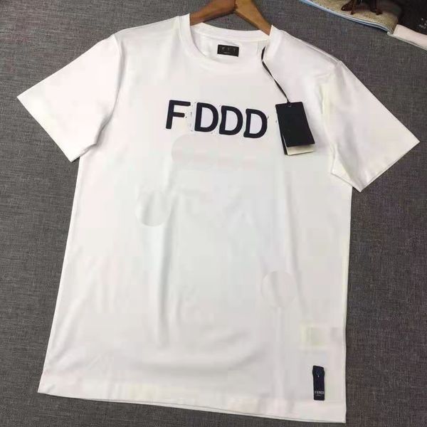 

summer 2022 t shirts european and american designer cotton men's large size couple loose handsome short sleeve women, White;black