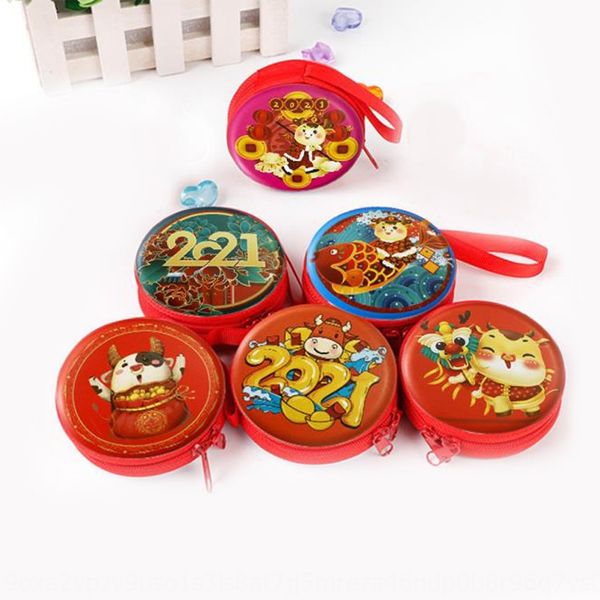 

gkwcq mini portable round cartoon coin key storage mini portable round bag cartoon coin zipper zipper key storage bag, Silver