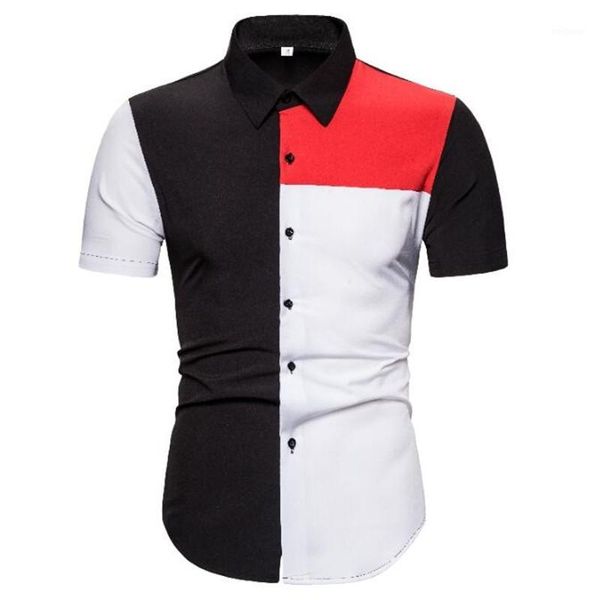 

wipu -3xl plus size men shirt st126 short sleeve black red rockabilly bowling cotton casual shirts for men camisa masculina1, White;black