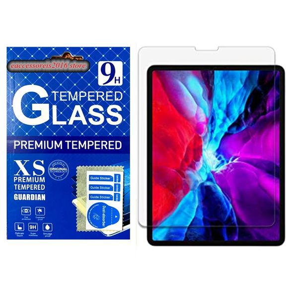 

for ipad air 3 2019 pro 2017 10.5 pro 9.7 2018 pad 2 4 5 6 clear tablet screen protector glass 2.5d 9h tough