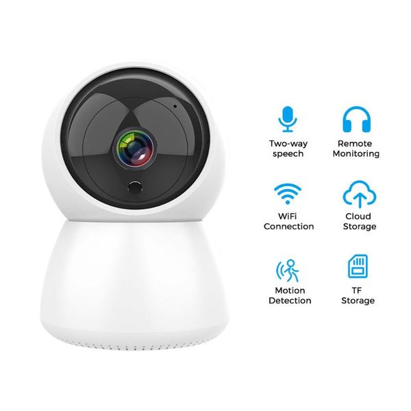 

4mp 1080p video surveillance ptz wifi ip camera home security cam wireless dog camera record baby monitor mini indoor pet