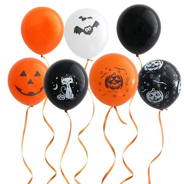 

scary halloween pumpkin balloon latex happy halloween decoration kids balloon birthday party supplies new sale