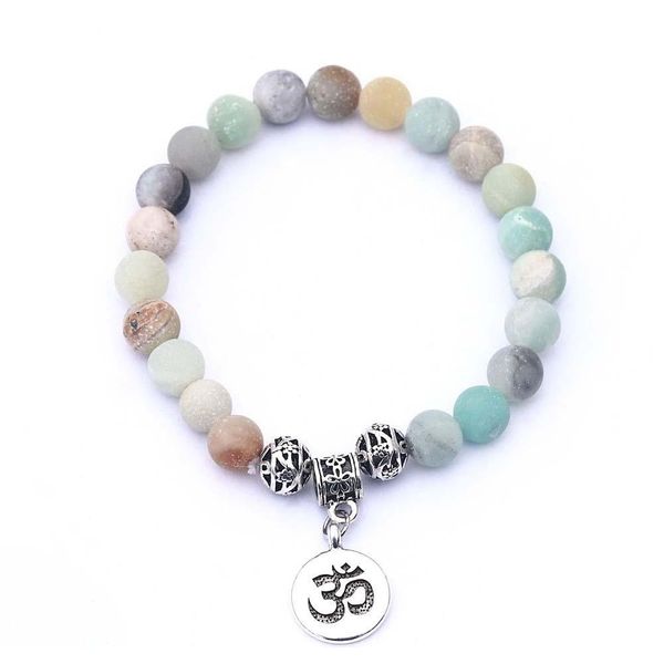 

men fashion natural stone beads matte onyx stone woven bracelet bangles healing balance prayer women men sqczlc homes2007, Black