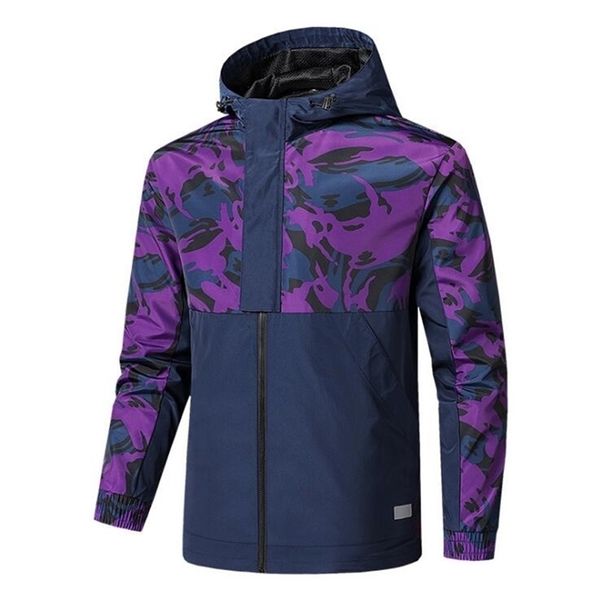 

autumn mens casual hoodie jacket men casual waterproof clothes men's windbreaker coat male outwear 201105, Black;brown