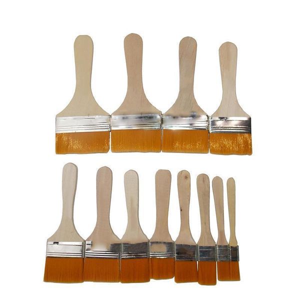 

12 nylon hair wood dust cleaner soft cleaning brush painting mobile phone computer keyboard pcb clean brushes repair q jllsup