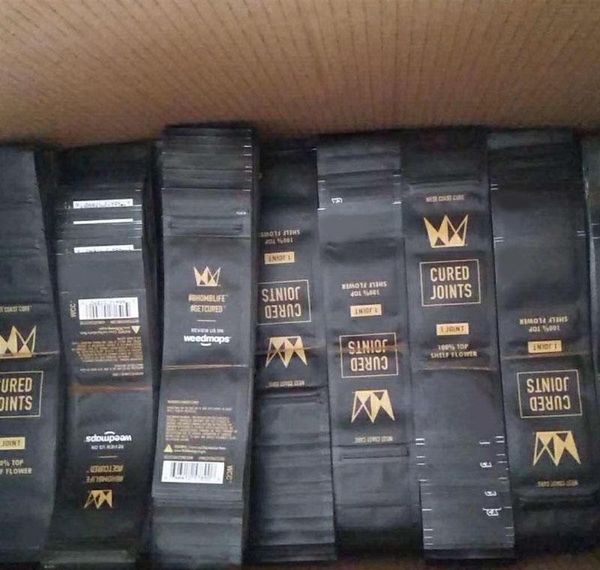 

пластиковые обработанная сумки упаковка zip preroll packagee 2020 упаковка moonrock трубы замок предварительно скрученные пакет береговой