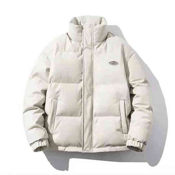 

cotton padded tnf fashion classic la chapel homme jacket parkas mens womens wear medium long gooses letter printing parker warm sport coat, Black