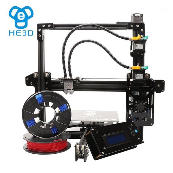 

printers he3d ei3 dual flex aluminium extruder 2in2out support multi kinds filament strong frame high precision v-slot aluminum profile1