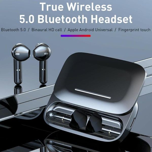 

lutiore tws bluetooth earphones hd stereo wireless sport earphones touch control noise cancelling gaming for microphone
