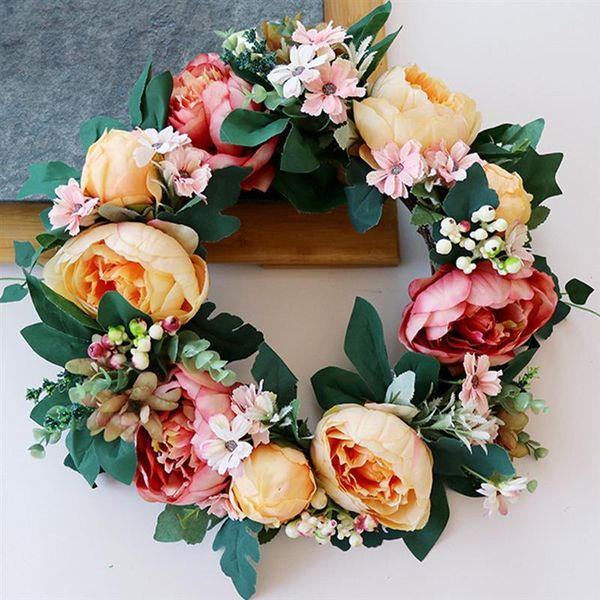 

wedding wreath decorations festival headband women hair accessories party supplies diy home decor rattan wreath hanging