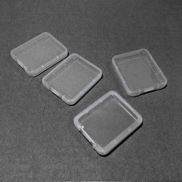 

memory shatter box protection case container boxs cf card tool plastic transparent storage easy to carry lx2021