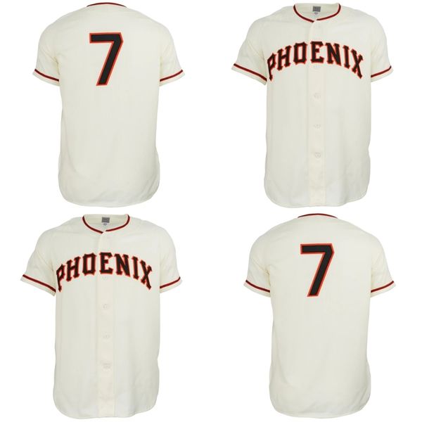 

phoenix giants 1958 home jersey men women youth shirt 100% stitched embroidery baseball jerseys custom, Blue;black