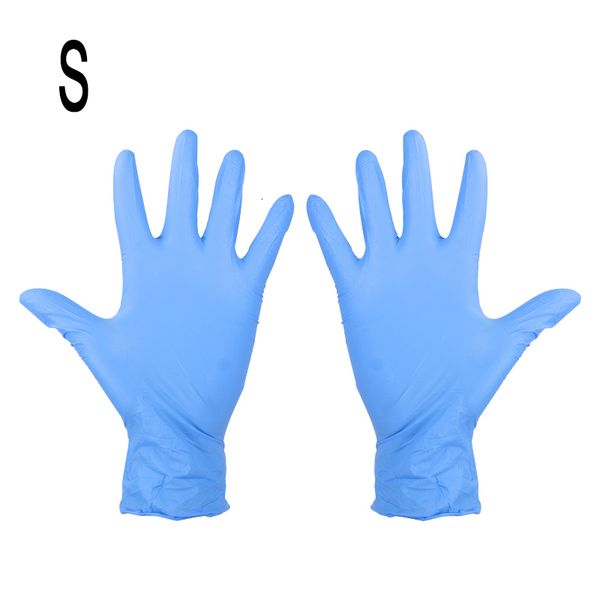 

disposable gloves latex rubber nitrile anti-skid 100pcs cleaning gloves left and right ha 4wy0
