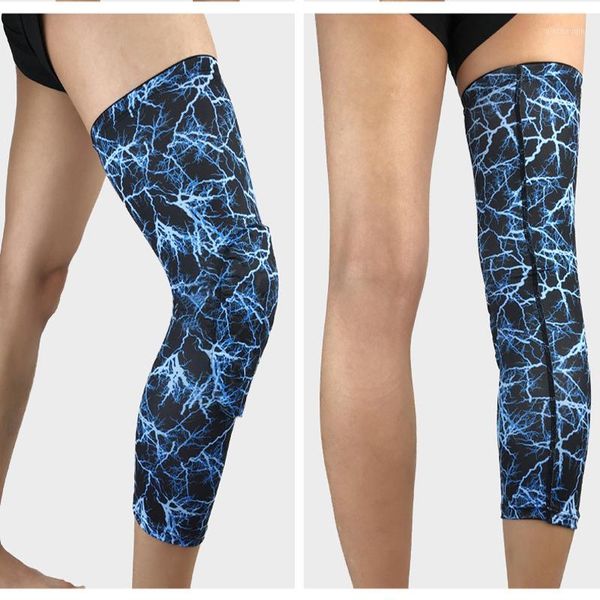 

elbow & knee pads camouflage basketball protector sports safety calf leg sleeve pad brace guard protective kneepad1, Black;gray