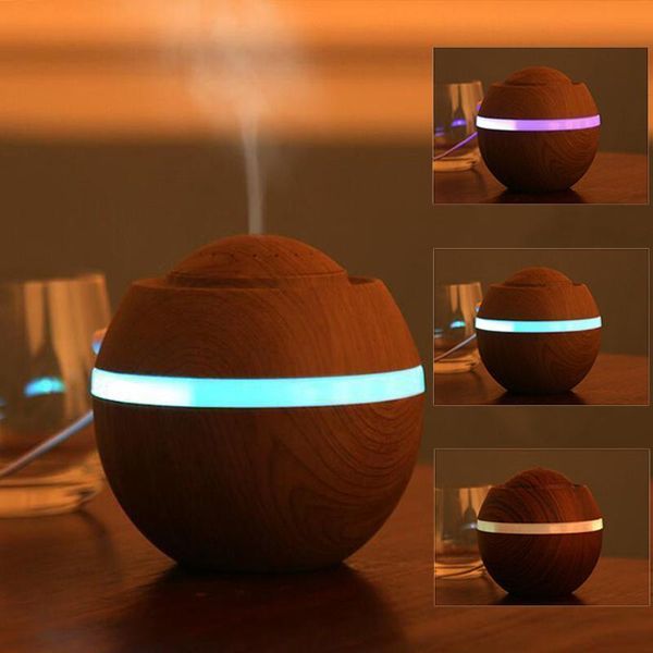 

500ml incense holder usb air humidifier aroma ultrasonic led 7 color changing essential oil diffuser quemador