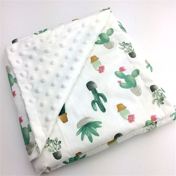 

cotton thin super soft flannel newborn toddler minky baby blanket stripped swaddle wrap bedding covers bubbles y201009