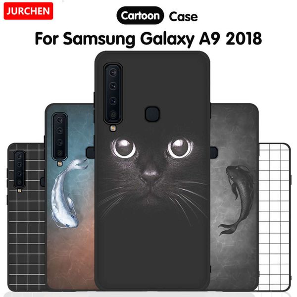 

3jurchen samsung galaxy a9 a920f cartoon silicone cover, samsung a9s a9200 tpu soft covercf1