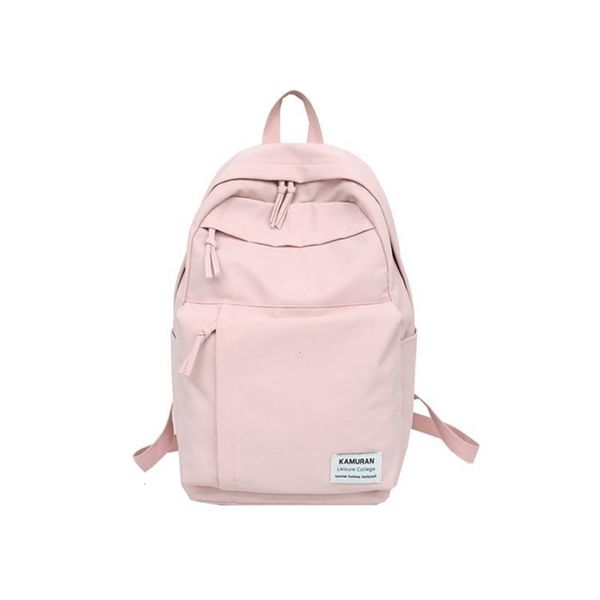 

female korean fashion backpack large-capacity travel canvas student