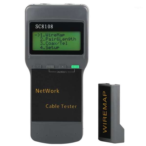 

sc8108 portable lcd network tester meter&lan phone cable tester & meter with lcd display rj451