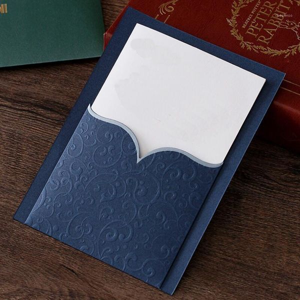 

30pcs/lot stamping invitation birthday gift greeting card personality business wedding invitation 130*180mm1