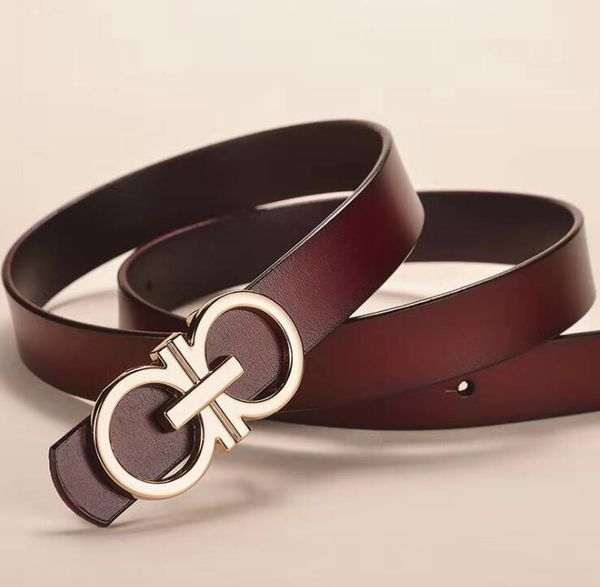 

20genuine leather belt for women fashion smooth slim color designer belts suit for girls skirt dress, Black;brown