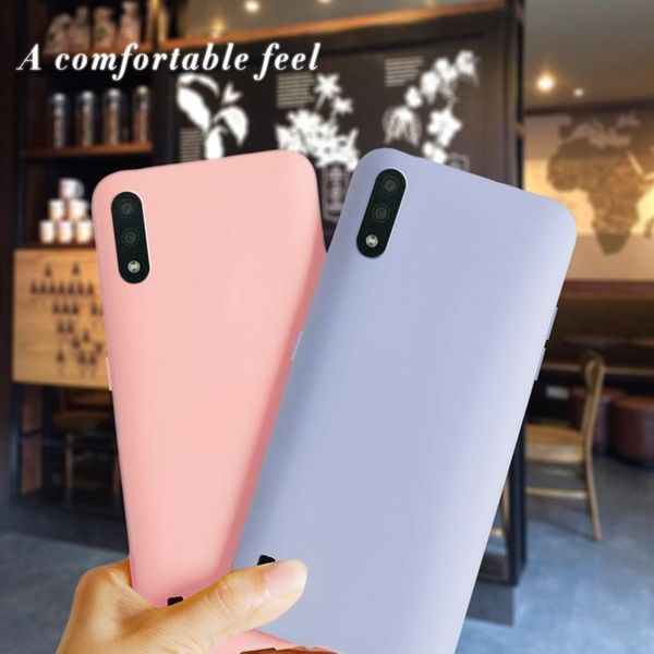

tpu matte solid sile phone soft cases for samsung galaxy a51 a71 a01 a 71 51 01 a11 galaxya71 galaxya51 galaxy jllnab