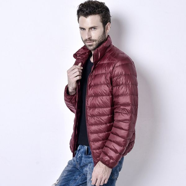 

зимняя зимняя zogaa men parkas повседневная пальто из хлопка теплый мягкий мужской сплошной воротник тонкий подходящий короткий куртки куртк, Black