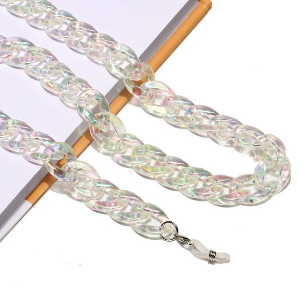 

2021 fashion acrylic chain for glasses hang masks chain holder women's chain on the neck men lanyard sunglasses accessary h jllhie