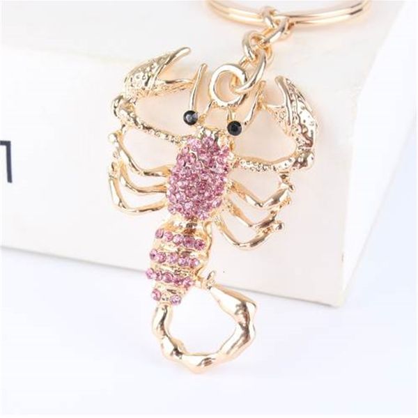 

pendant fashion charm scorpion crystal new purse cute car key keyring keychain party wedding birthday creative good gift, Silver