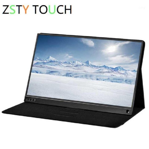 

monitors zsty touch 15.6 inch 4k ultra-clear portable monitor type-c first-line same screen support ps4/switch/
