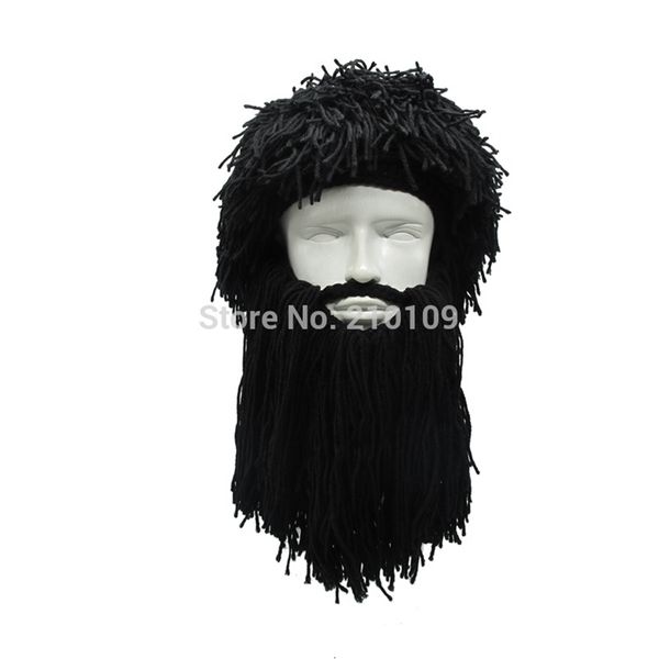 

beanie men's mr.kooky women's crazy wig beard savage vagabond hats handmade winter birthday gifts funny ski mask hallowe