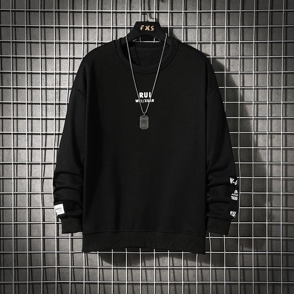 

2021 new autumn spring fashion oversize parts male print long sleeve neck shirt for the man shirts 1lud, White;black
