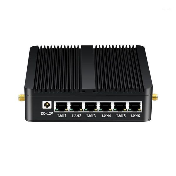 

6*1000mbps lan mini pc gigabit intel i211at wifi celeron j1900 router firewall ubuntu windows 10 fanless mini computer1