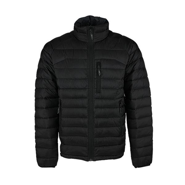 

2019 new men duck down jacket puffer jacket 90% white duck down brand winter ultralight jackets mens clothes ing, Black