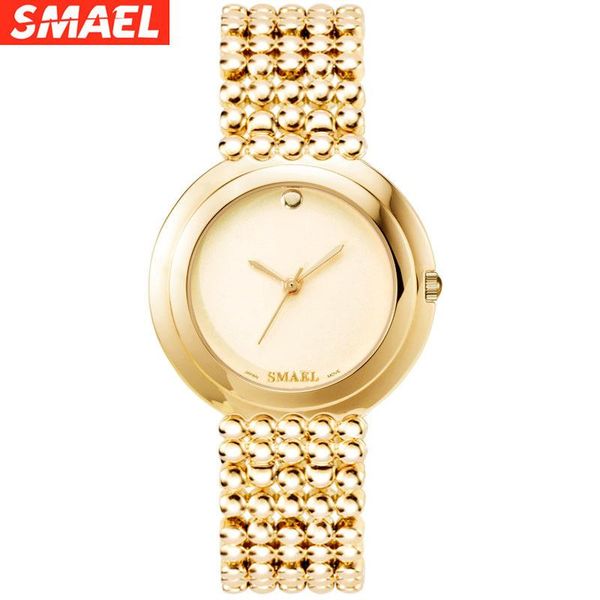 

smael smer's new women's watch, Slivery;brown
