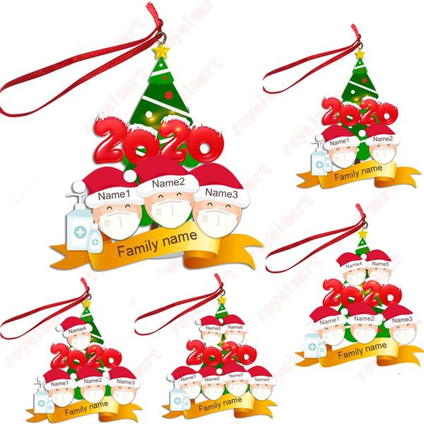 

factoryhkh9quarantine pandemic greetings factory93oa2020 diy birthday party ornament social distancing santa claus christmas tree p