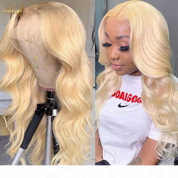 

613 body wave lace front wig human hair wigs middle part lace wig brazilian body wave human hair front wigs for black women, Black;brown