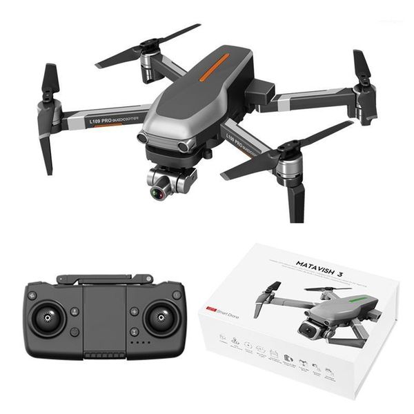 

rc drone 5g l109-pro gps 4k hd camera wifi fpv brushless motor foldable selfie drones professional1